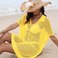 Hollow Out Collared Neck Cover-Up - Farnelli