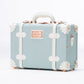 SarahFace 3 Pieces Luggage Sets - Embossed Blue's