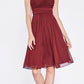 CLEARANCE - Cinderella Divine 3909 One Shoulder Chiffon Dress (Size 2XL)