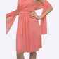 CLEARANCE - Cinderella Divine 3909 One Shoulder Chiffon Dress (Size 2XL)