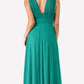 CLEARANCE - Cinderella Divine 3914 Chiffon Semi Formal Jade Dress (Size 3XL, 4XL)