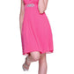 CLEARANCE - Cinderella Divine 3915 Chiffon Dress Knee Length (Size XL)