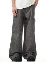 Men's Wide Leg Cargo Pants - Farnelli