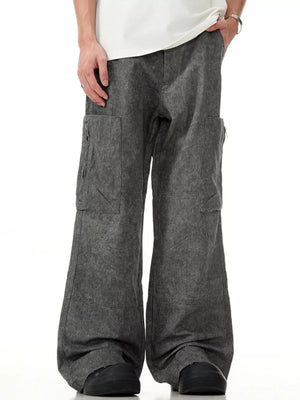 Men's Wide Leg Cargo Pants - Farnelli