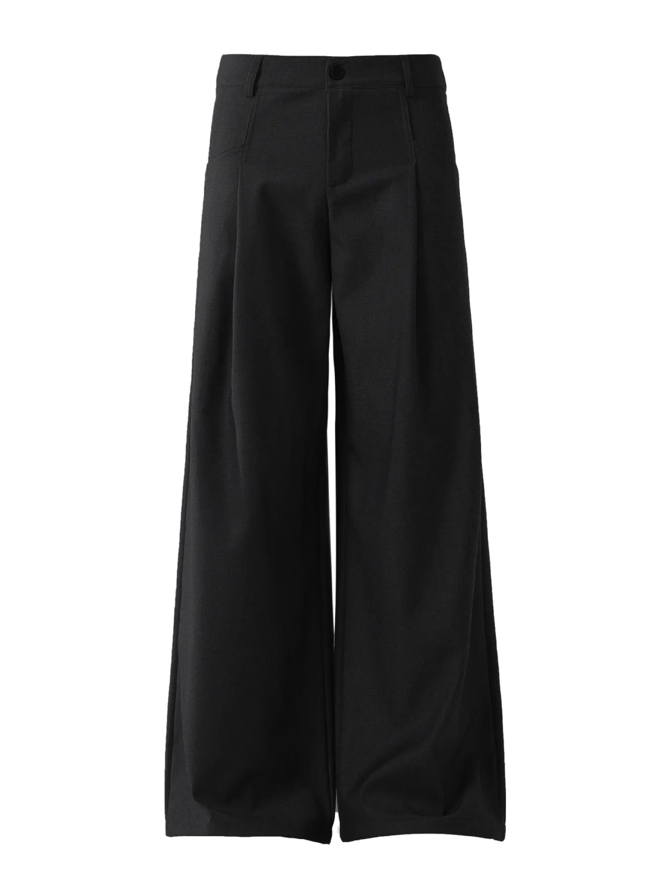 Men's High Waist Wide Leg Pants - Farnelli