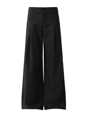 Men's High Waist Wide Leg Pants - Farnelli