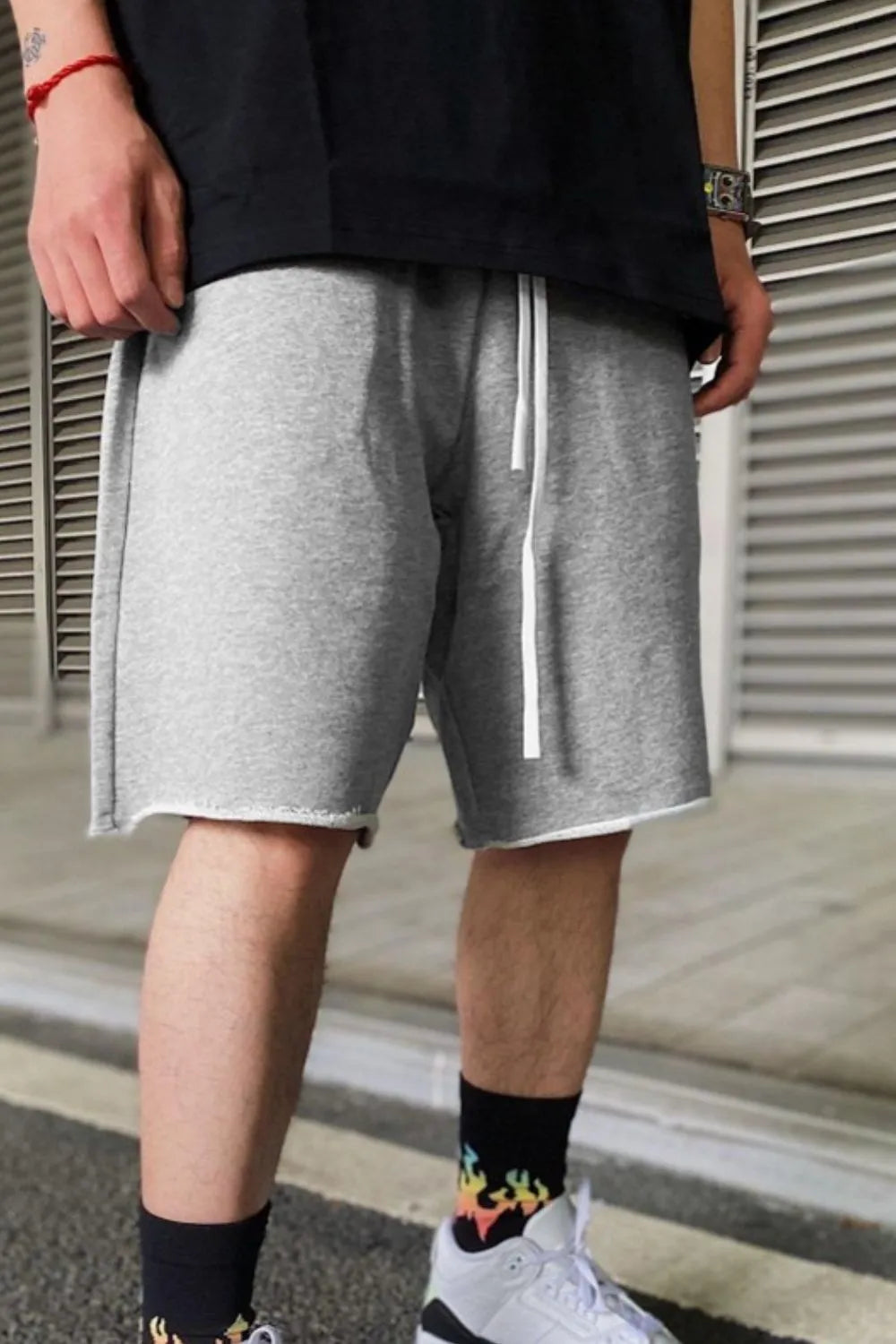 Men's Plus Size Drawstring Shorts - Farnelli