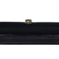 Leather Executive Men's Leather Attache Briefcase - Black