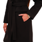 Lafayette Cashmere Blend Overcoat in Black