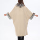 Saga®Furs Silver Fox Wool Cashmere Coat