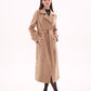 Camille Cashmere Blend Coat in Camel
