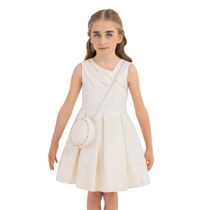 Pearl Essence Girls Formal Dress-5