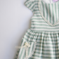 Sunshine Stripes Girls Cotton Dress - Farnelli