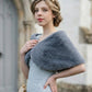 Grey Fur Wrap (Serena Gry05)