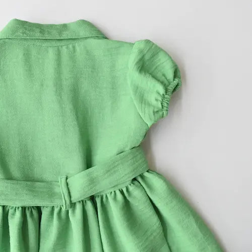 Mila Charm Girls Cotton Dress - Farnelli