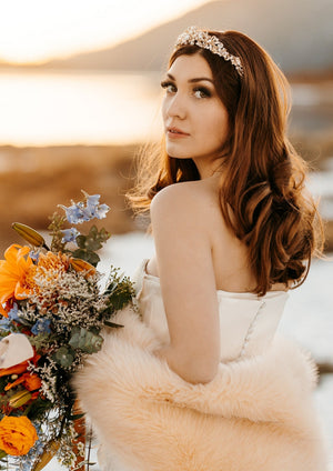 Champagne Fur Shawl (Lilian Cha03)