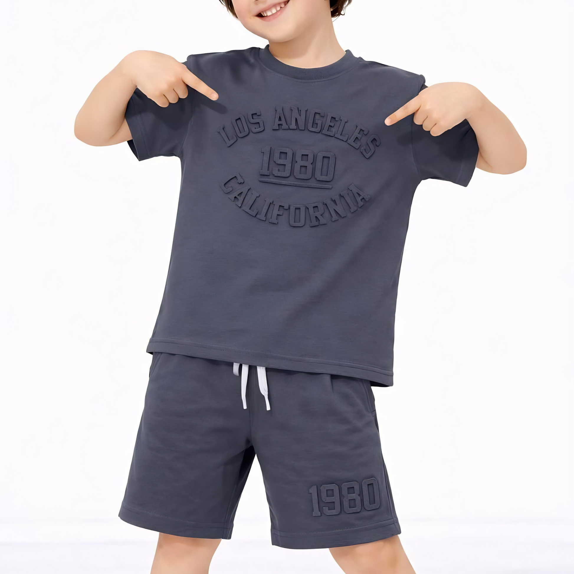 LA Bro Boys Shorts Set-2