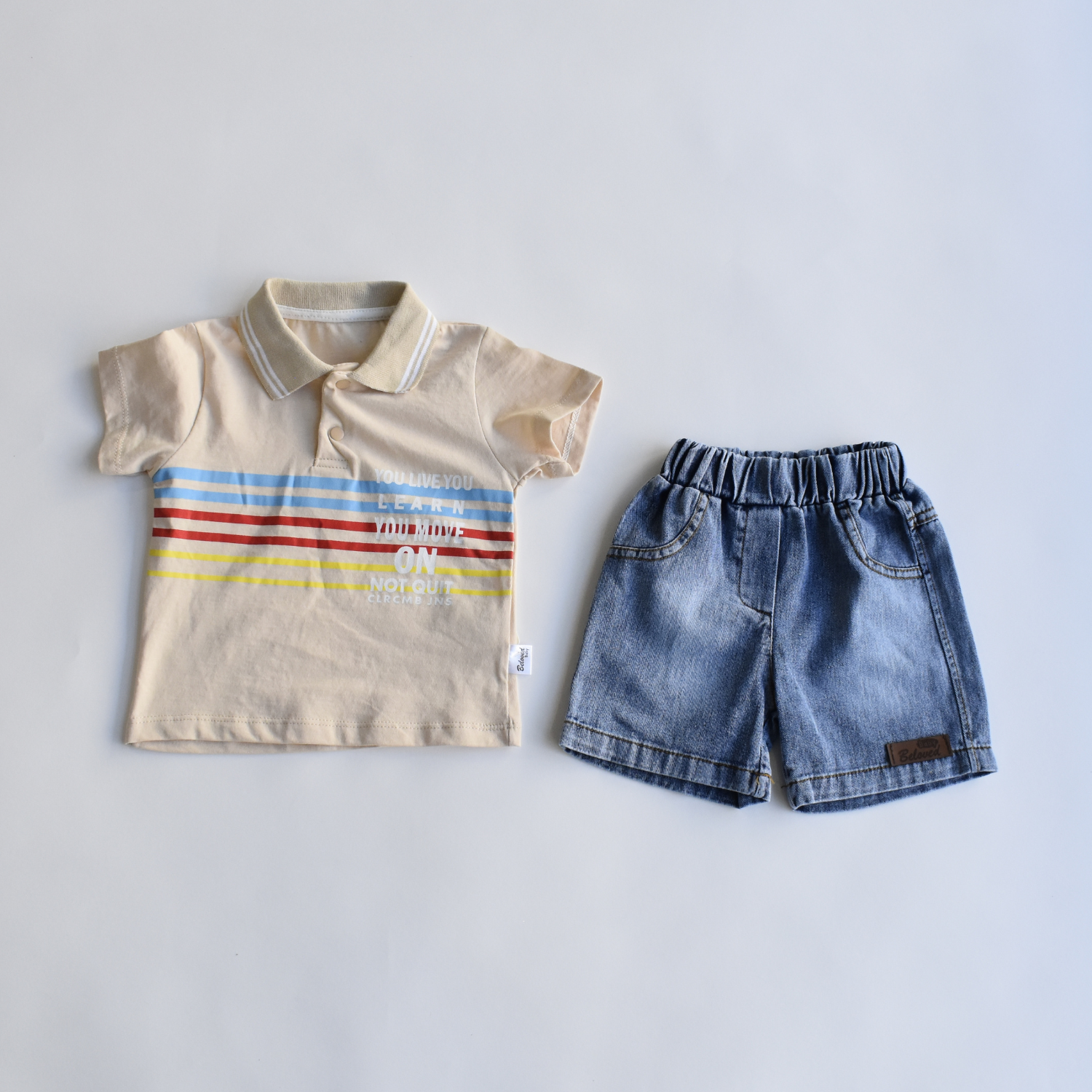 The Resilient Stride Boys Polo Set-1