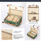 SarahFace 2 Pieces Luggage Sets - Green/Pearl's