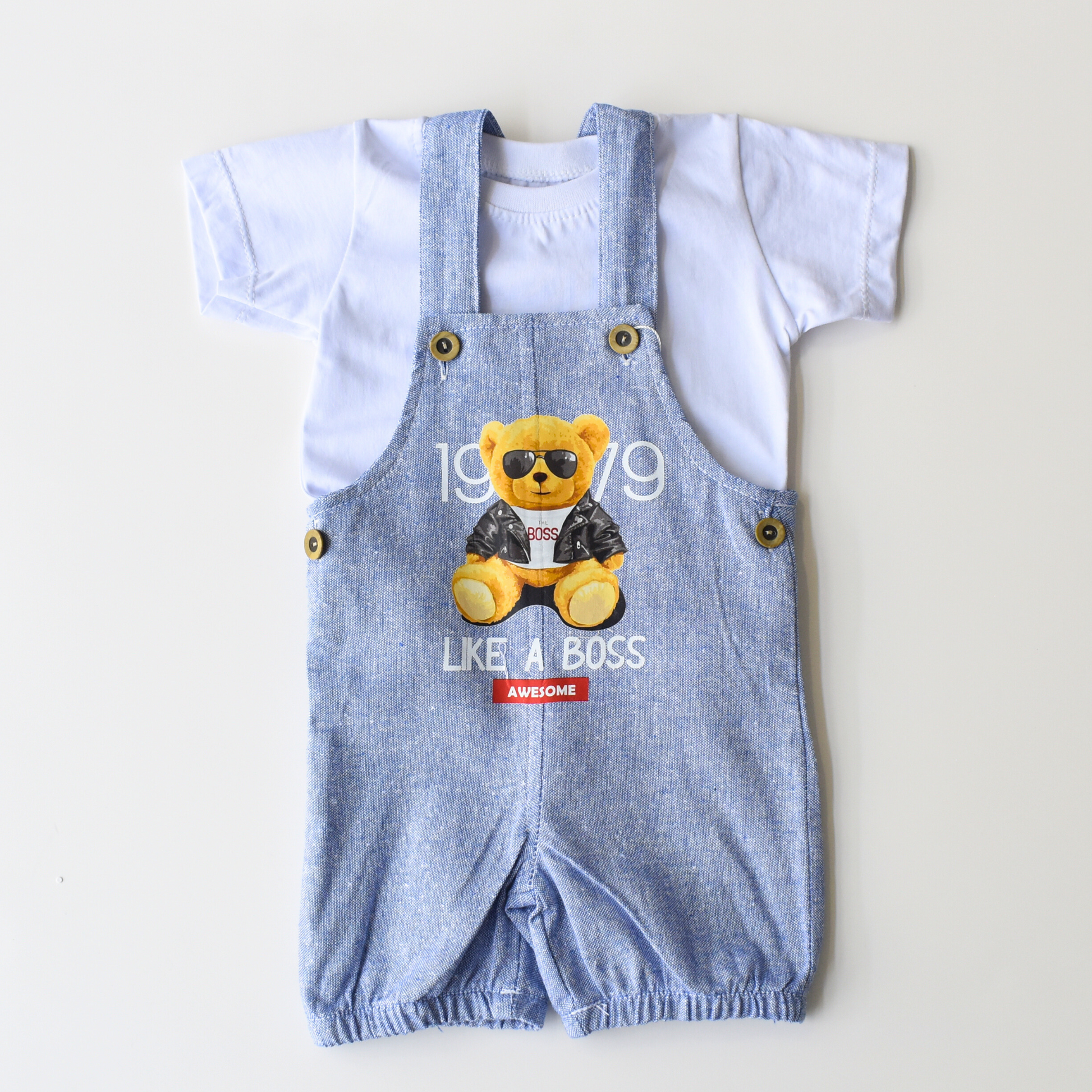 Like a Boss! Baby Casual Overall - Farnelli