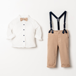 Mini Milo Formal Cotton Set - Farnelli
