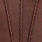 Diego (brown) - Italian gloves made of American deerskin leather with rabbit fur lining