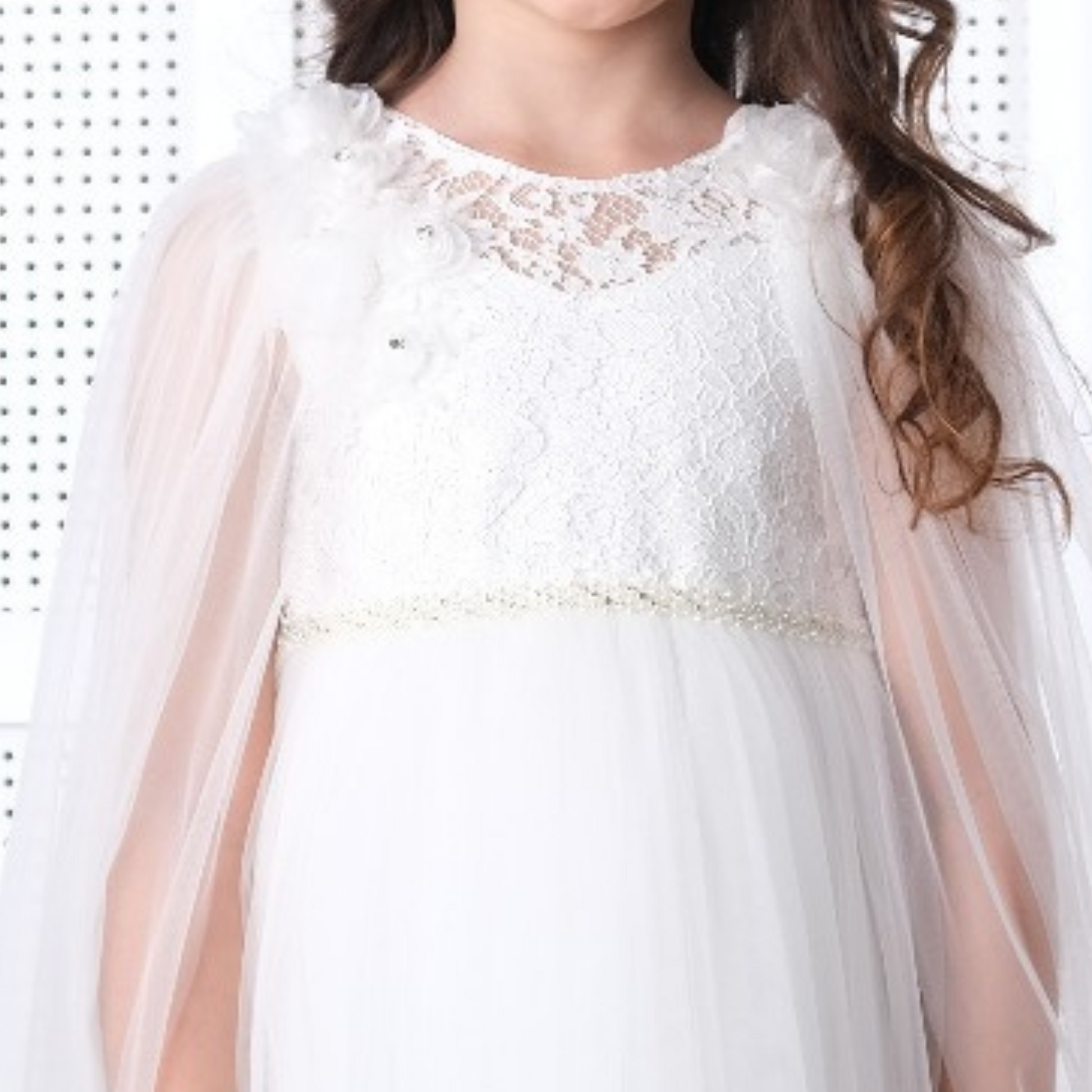 Celestial Lace Girls Formal Dress - Farnelli
