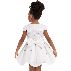 Blue Hearts Girls Formal Dress-1