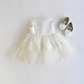 Baby monica's lace dress for girls - Farnelli