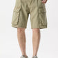 Men's Plus Size Loose Fit Cargo Denim Shorts - Farnelli