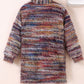 Children's Colorful Knitted Fuzzy Cardigan - Farnelli