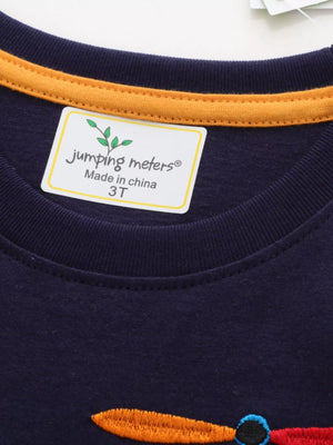 Children's Helicopter Short Sleeve T-Shirt - Farnelli