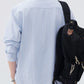 Men's Plus Size Striped Button Up Long Sleeve Shirt - Farnelli