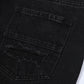 Men's Distressed Camouflage Denim Shorts - Farnelli