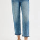 RISEN Full Size High Rise Crop Boyfriend Jeans Plus Size - Farnelli