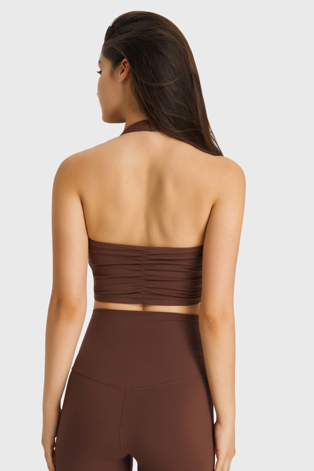 Millennia Breathable Halter Neck Sports Bra - Farnelli