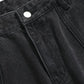 Men's Cargo Wide Leg Jeans with Multiple Pockets - Farnelli