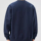 Men's Plus Size Letter Graphic Crew Neck Sweatshirt - Farnelli