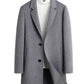 Men's Plus Size Classic Wool Blend Overcoat - Farnelli