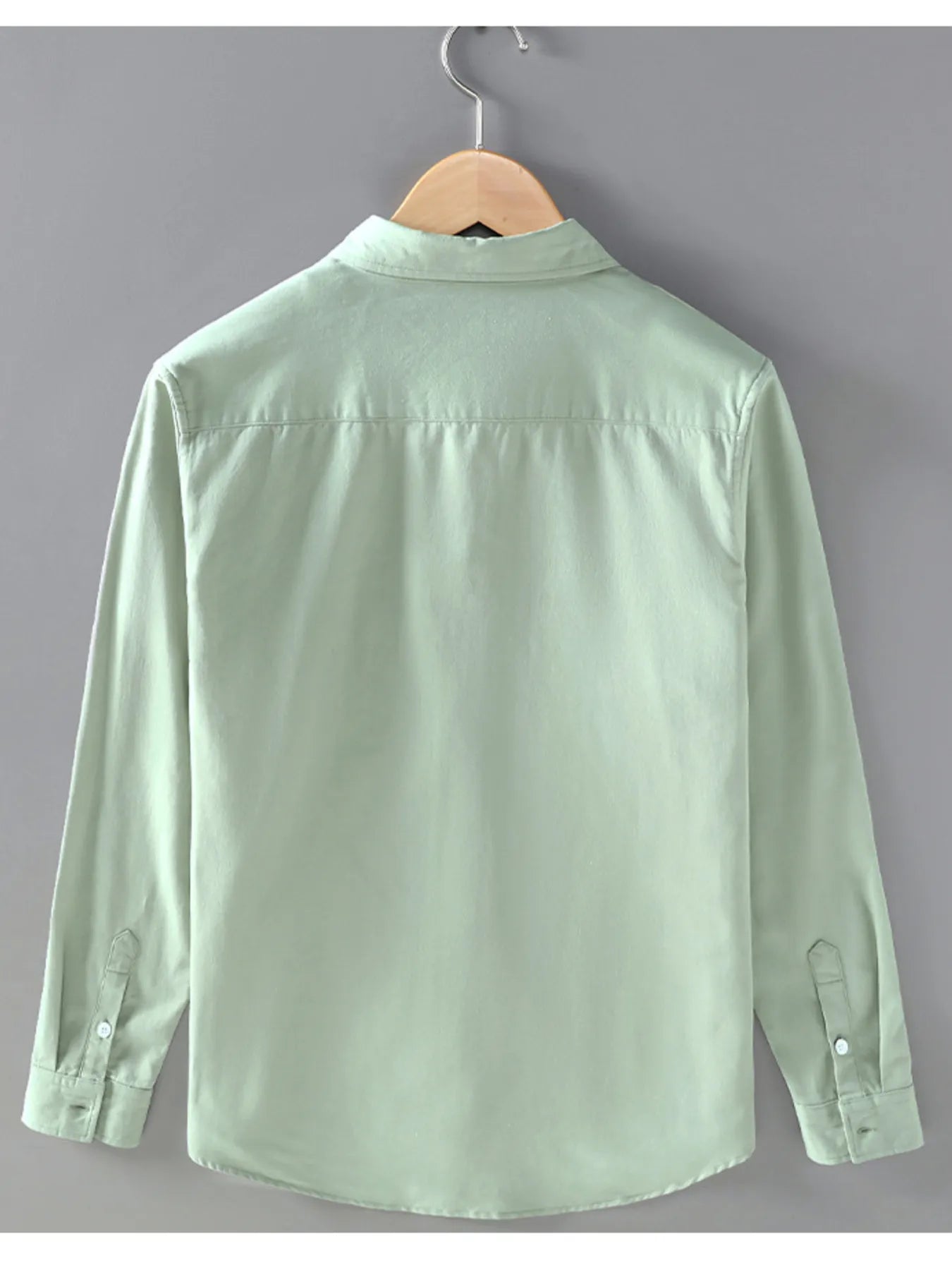 Men's Plus Size Button Up Long Sleeve Shirt - Farnelli