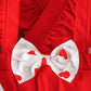 Children's Heart Print Top and Suspender Pants Set - Farnelli