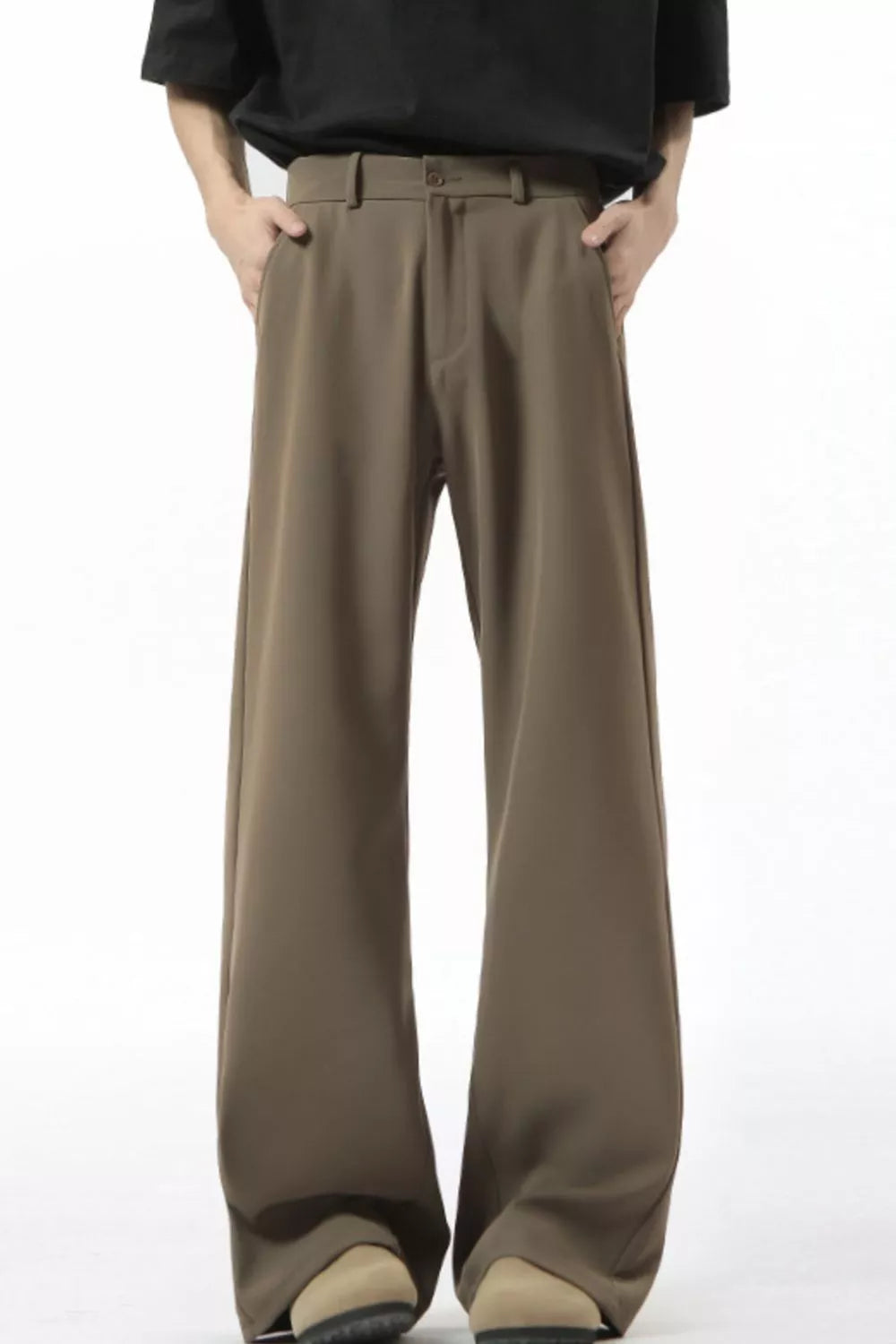 Men's Full Size Wide Leg Pants Plus Size - Farnelli
