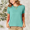 Basic Bae Full Size Round Neck Short Sleeve T-Shirt - Teal