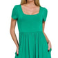 Zenana Double Layered Short Sleeve Jumpsuits - Farnelli
