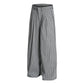 Men's Textured Wide Leg Pants - Farnelli
