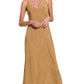 Zenana Mineral Washed Rayon Challis Cami Dress - Farnelli