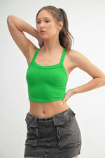 MONO B Seamless Solid Cami - Farnelli