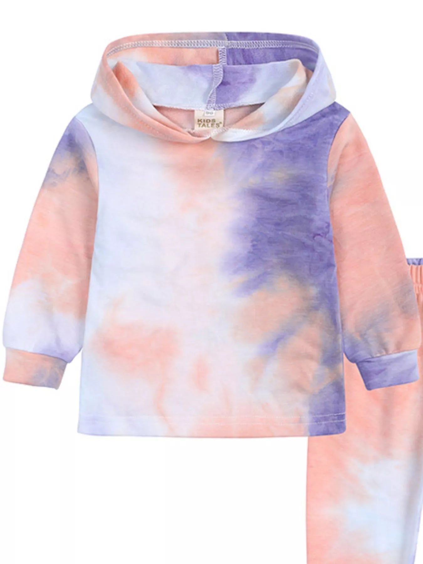 Children's Tie-Dye Hoodie and Pants Set - Farnelli