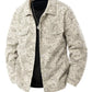 Men's Plus Size Corduroy Snap Down Casual Jacket - Farnelli