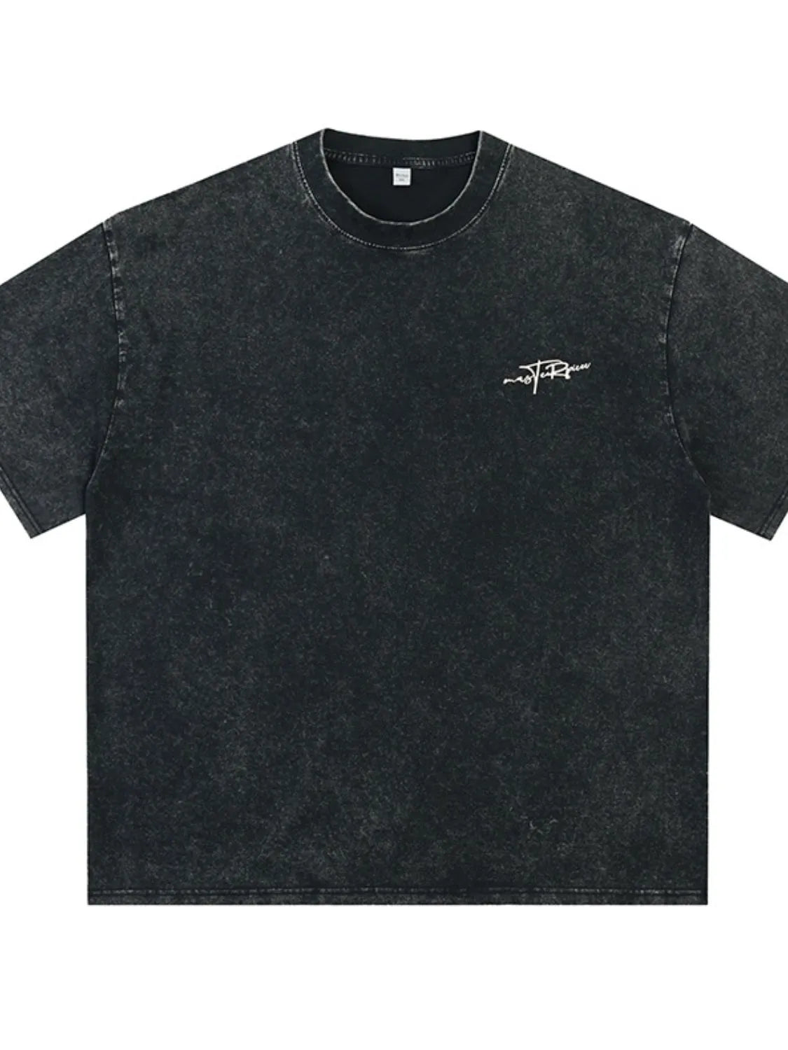 Men's Plus Size Round Neck Letter Graphic T-Shirt - Farnelli